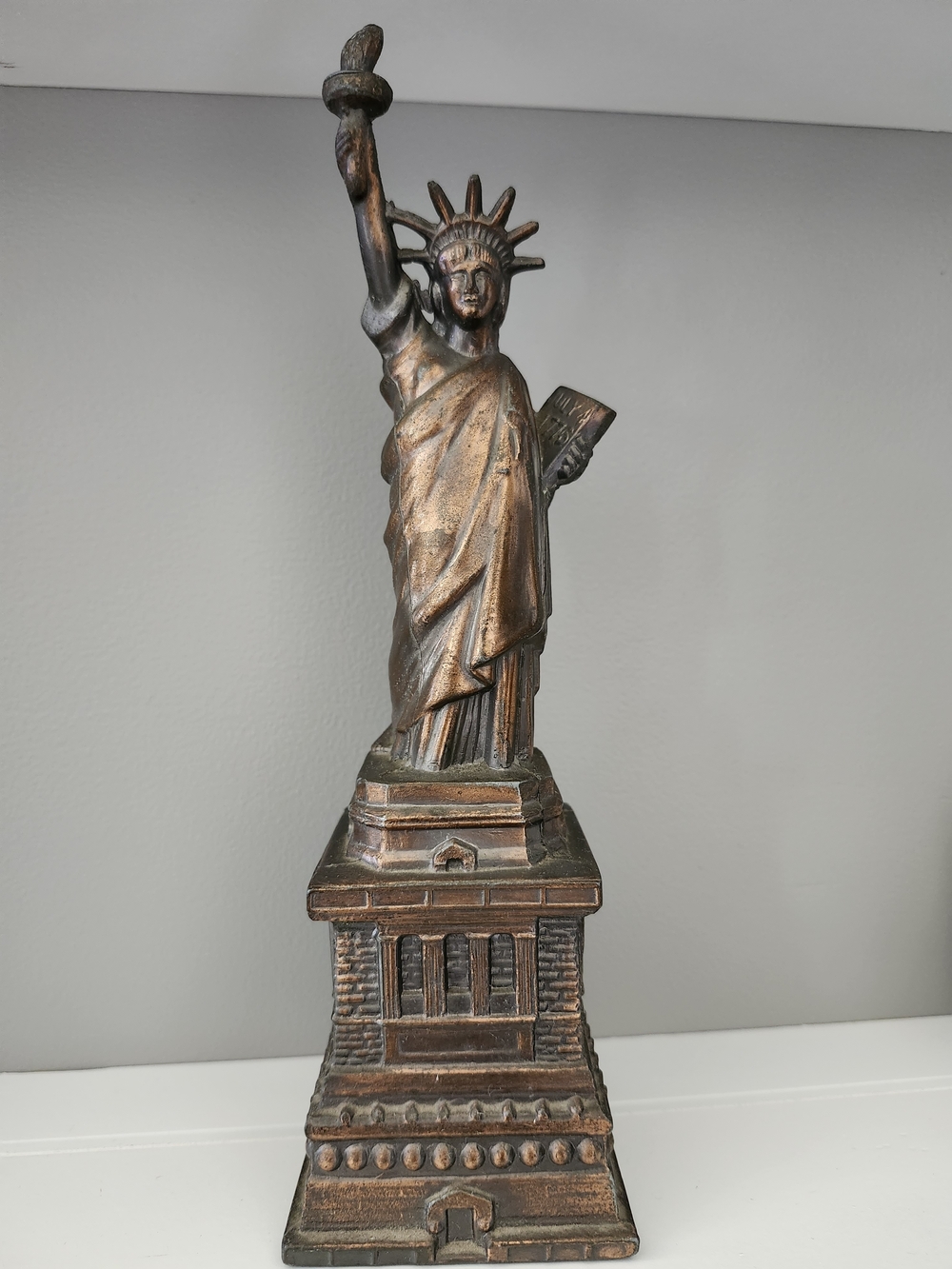 Vintage Statue of Liberty Home Art Sculpture